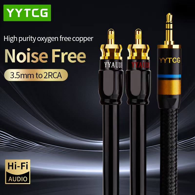 Audio Splitter Y - YYTCG Cavo RCA HiFi Stereo da