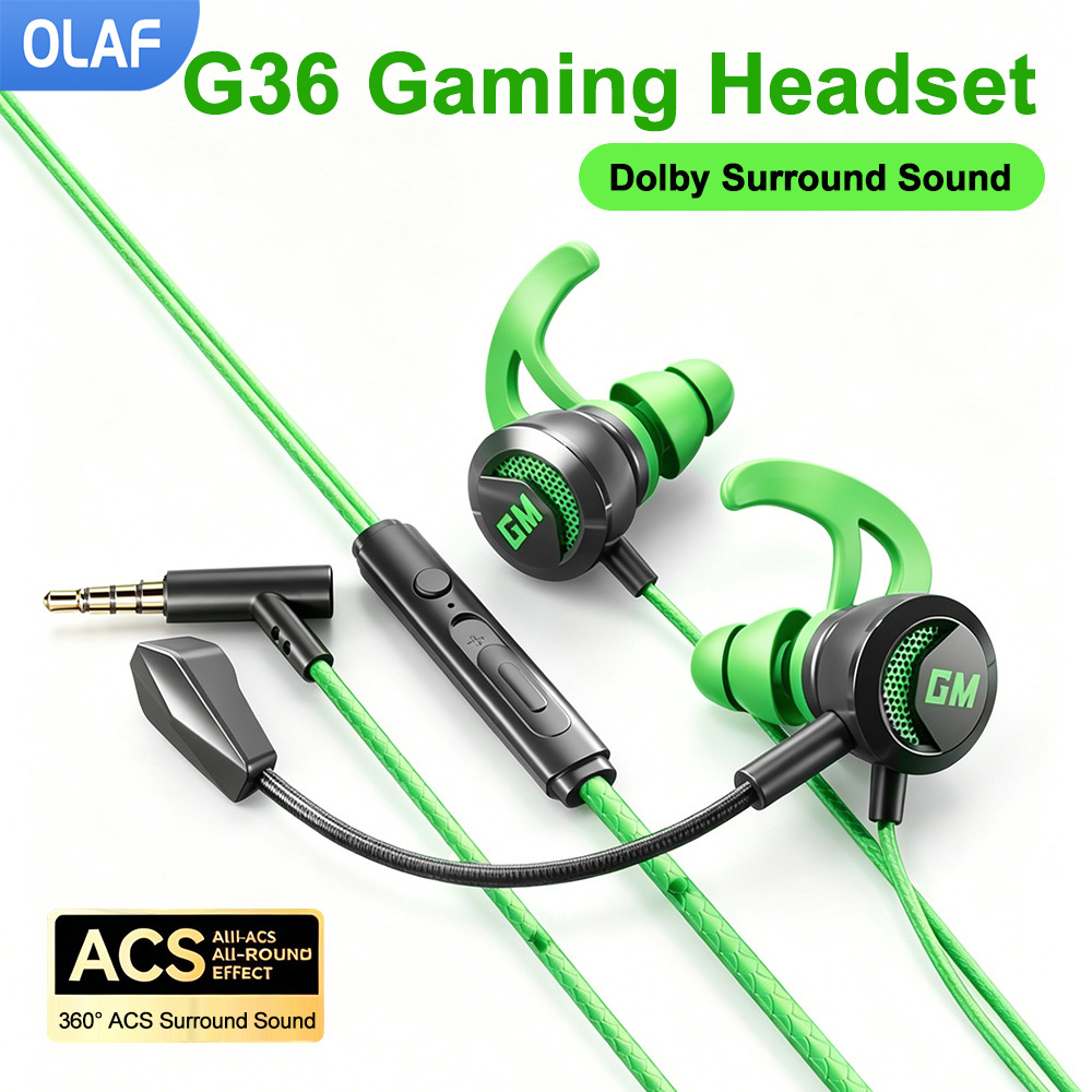 Audiophile Headphone Wired - Cuffie cablate Type-C/3,5 mm con microfono,