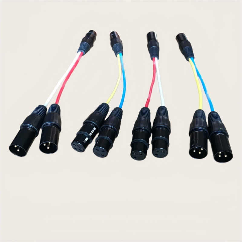 Audio Splitter Y - Splitter audio XLR a Y (4