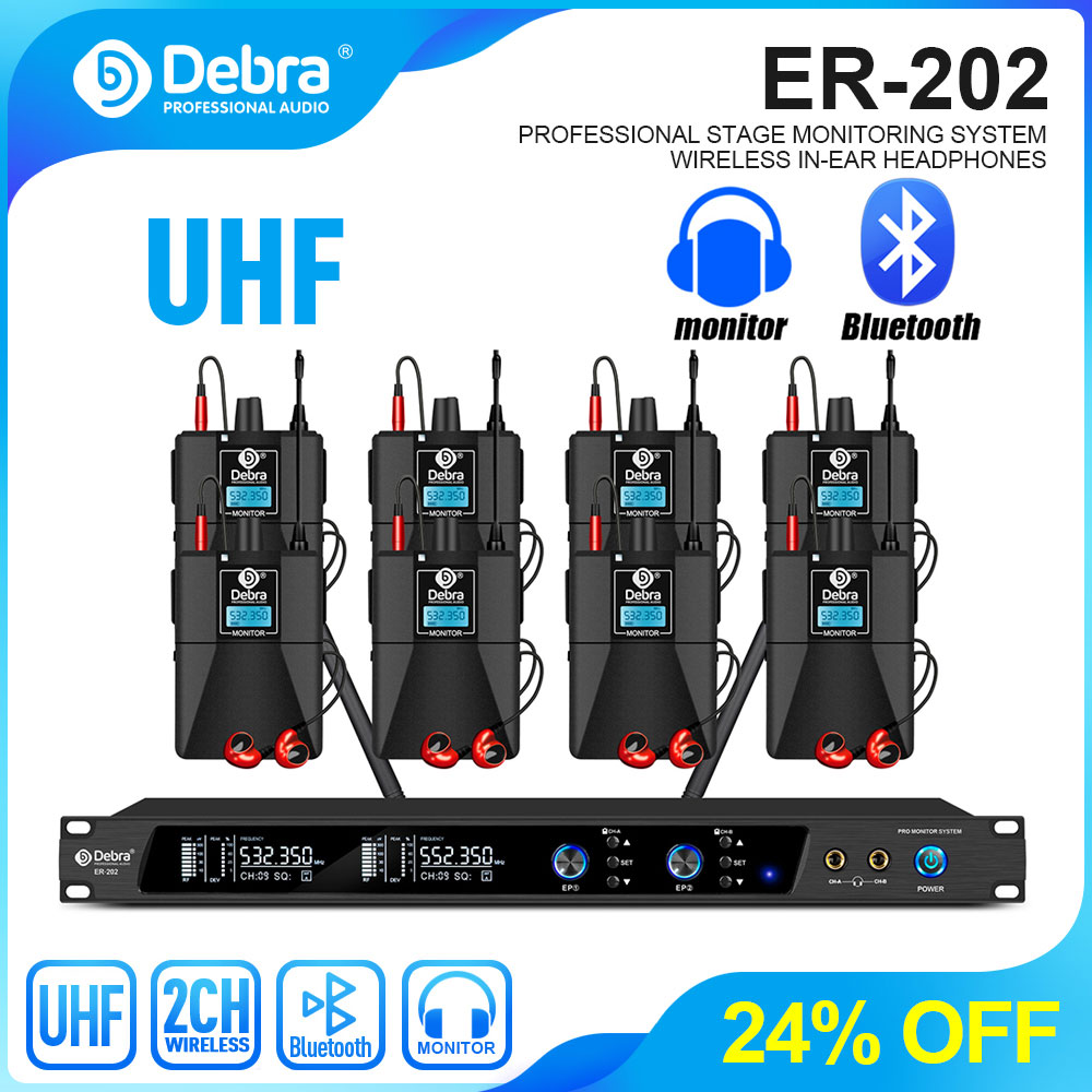 In Ear Monitor Iem - Sistema di monitoraggio in-ear wireless Debra