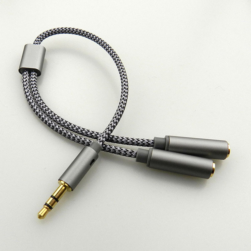 Earphone Splitter Jack - Splitter audio da 3,5 mm con