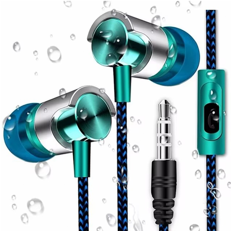 Audiophile Headphone Wired - Cuffie cablate da 3,5 mm con