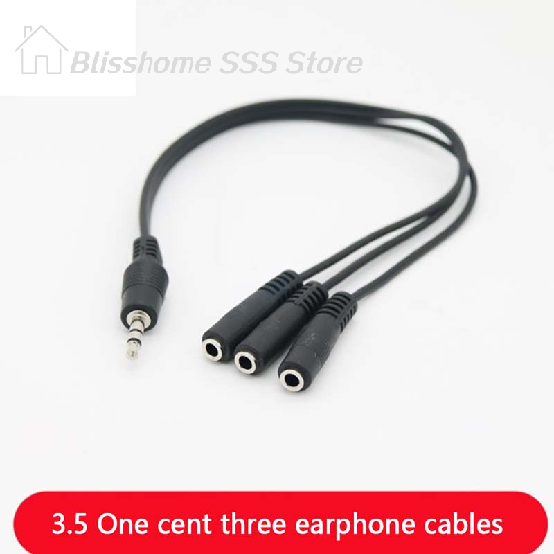Earphone Splitter Jack - Adattatore Splitter Audio 3.5mm a 3