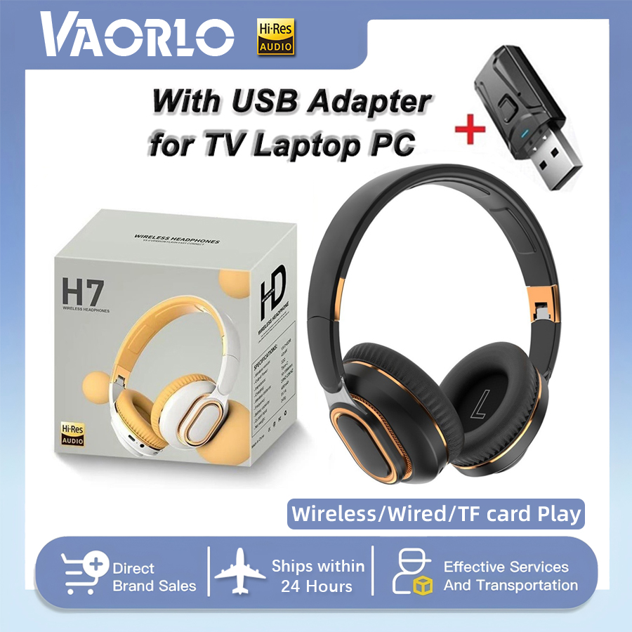 Audiophile Headphone Wired - Cuffie Bluetooth H7 TV Cuffie wireless