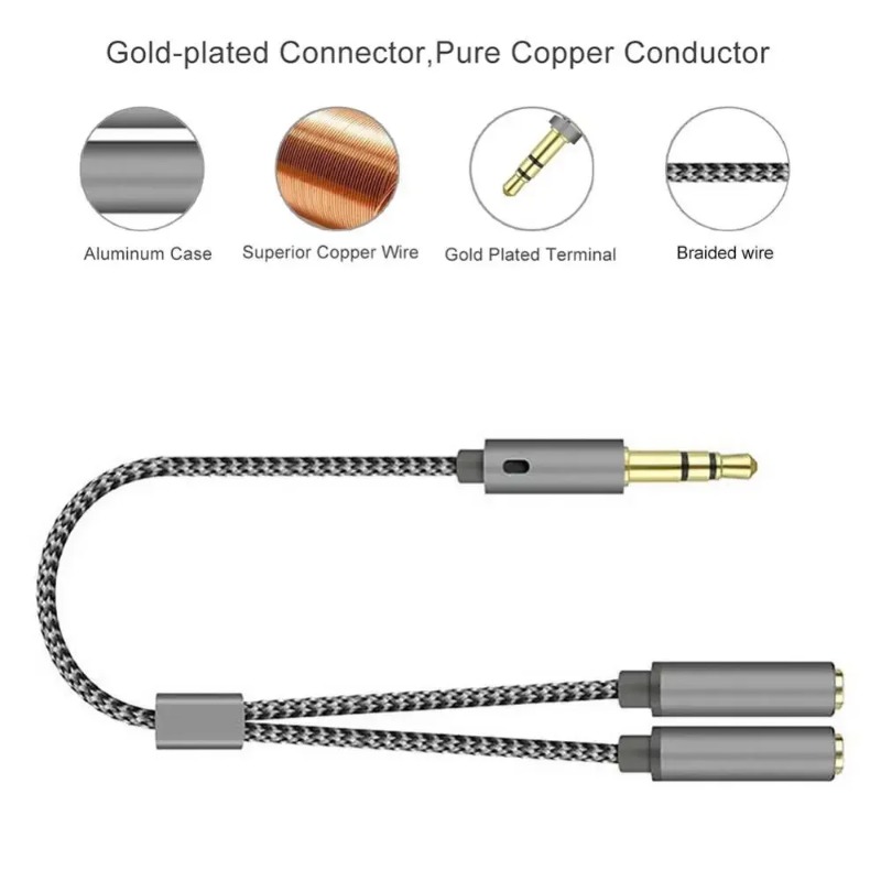 Adattatore per Cuffie, Cavo Sp - Audio Splitter Y recensione e prezzo