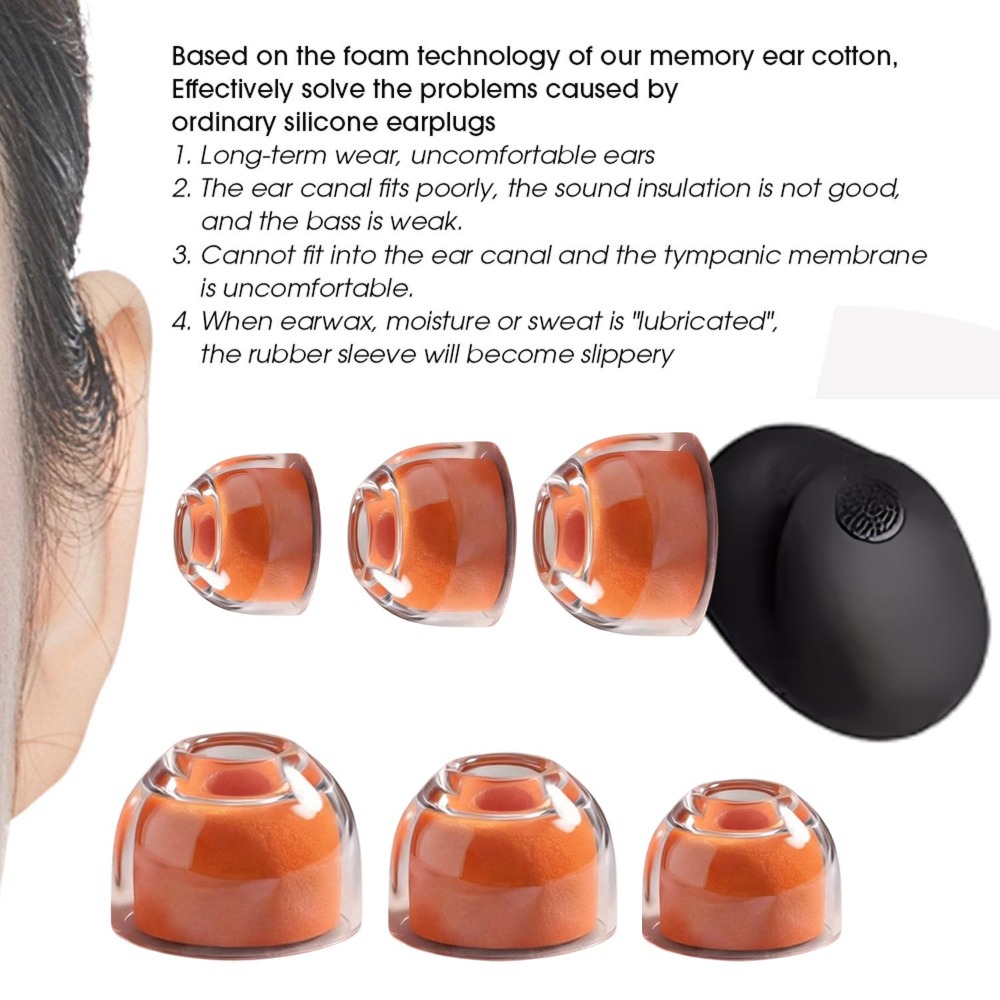 Punte per auricolari in silico - Earphone Foam Tip recensione e prezzo