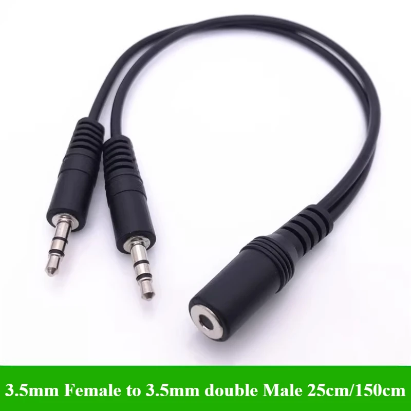 2/5 Pezzi Cavo Adattatore Audi - Earphone Splitter Jack recensione e prezzo
