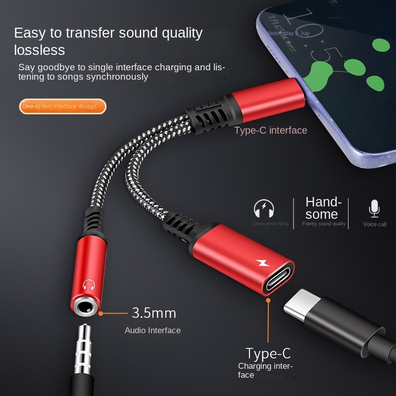 Cavo di ricarica rapida PD da  - Earphone Splitter Jack recensione e prezzo