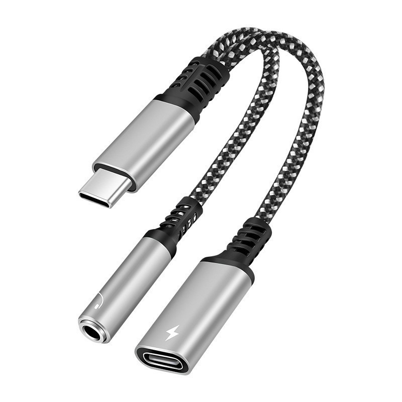 Cavo di ricarica rapida PD da  - Earphone Splitter Jack recensione e prezzo