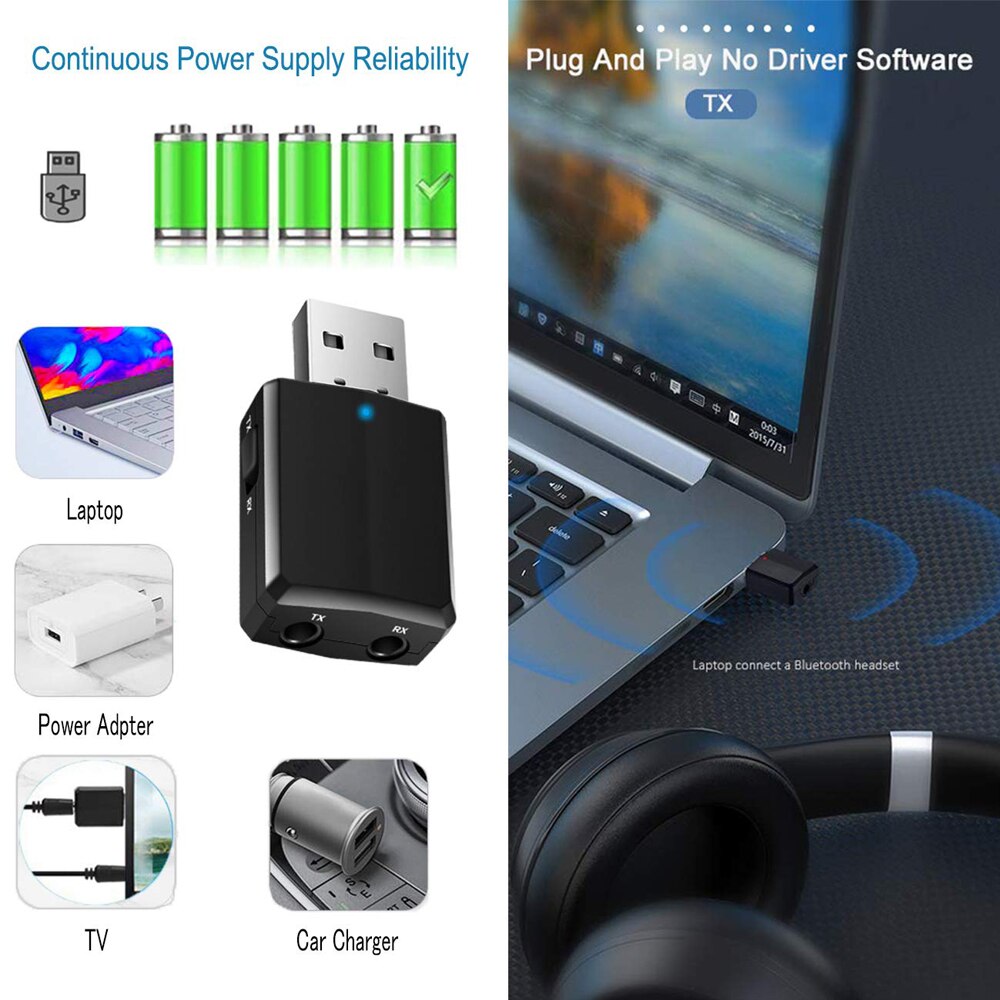 Ricevitore Bluetooth USB con J - Bluetooth Adapter Receiver recensione e prezzo