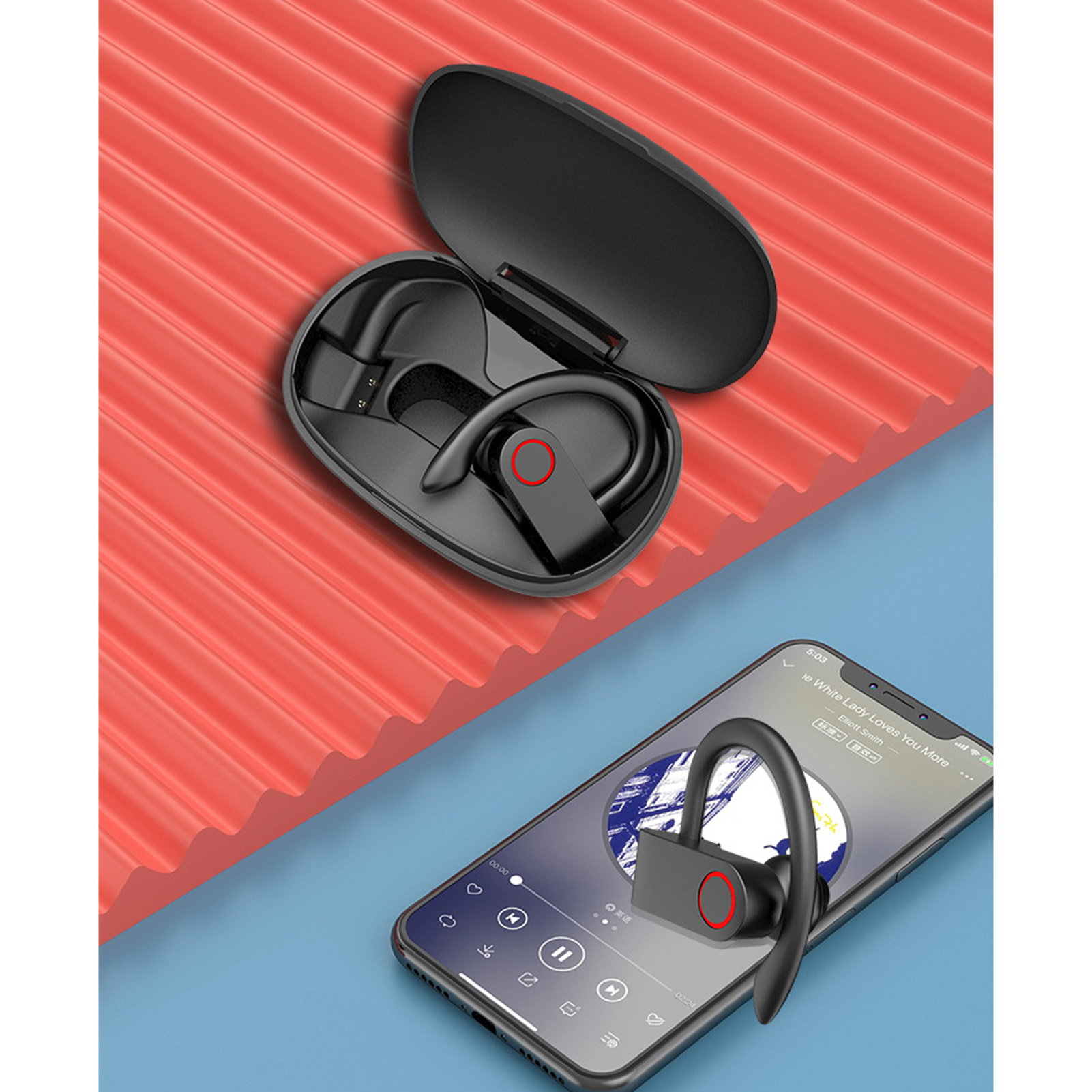 Auricolari con display digital - Sports Earphone Hook recensione e prezzo