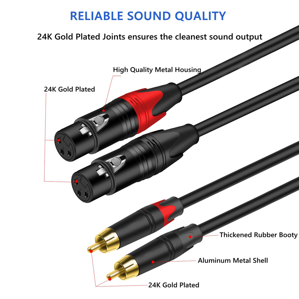Cavo Audio Doppio RCA a Doppio - Audio Splitter Y recensione e prezzo