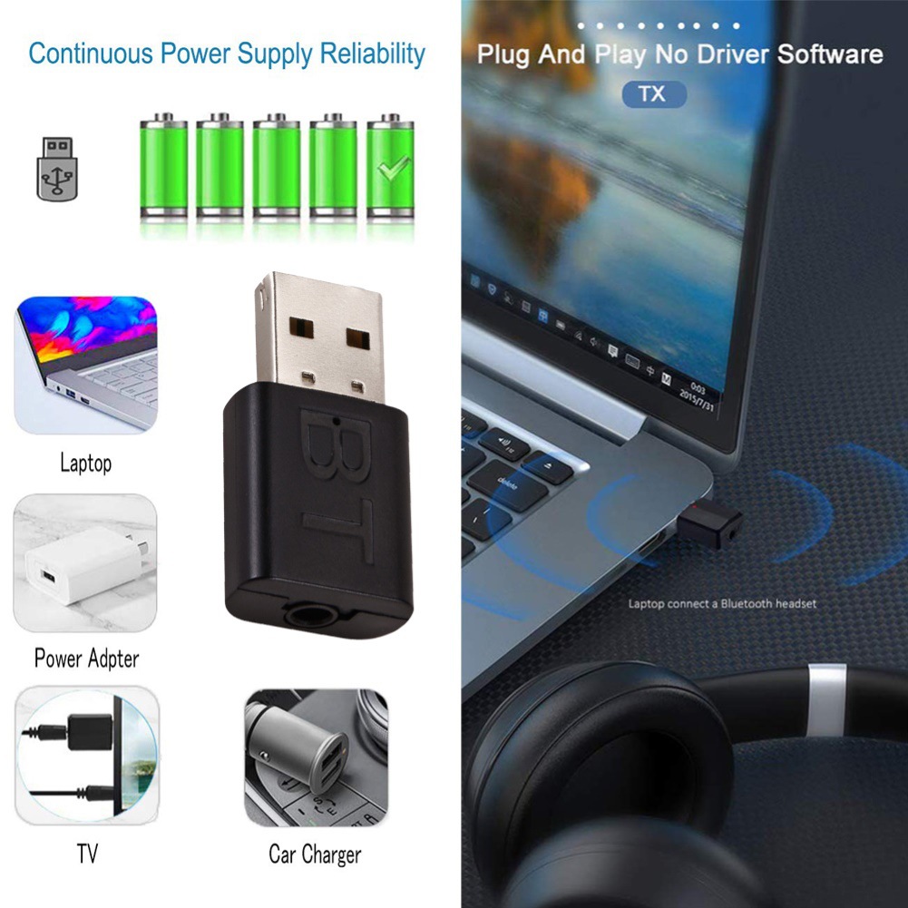Ricevitore Bluetooth USB 2 in  - Bluetooth Adapter Receiver recensione e prezzo