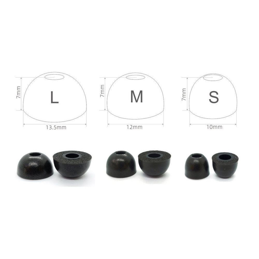 2 pezzi di ricambio auricolari - Earphone Foam Tip recensione e prezzo