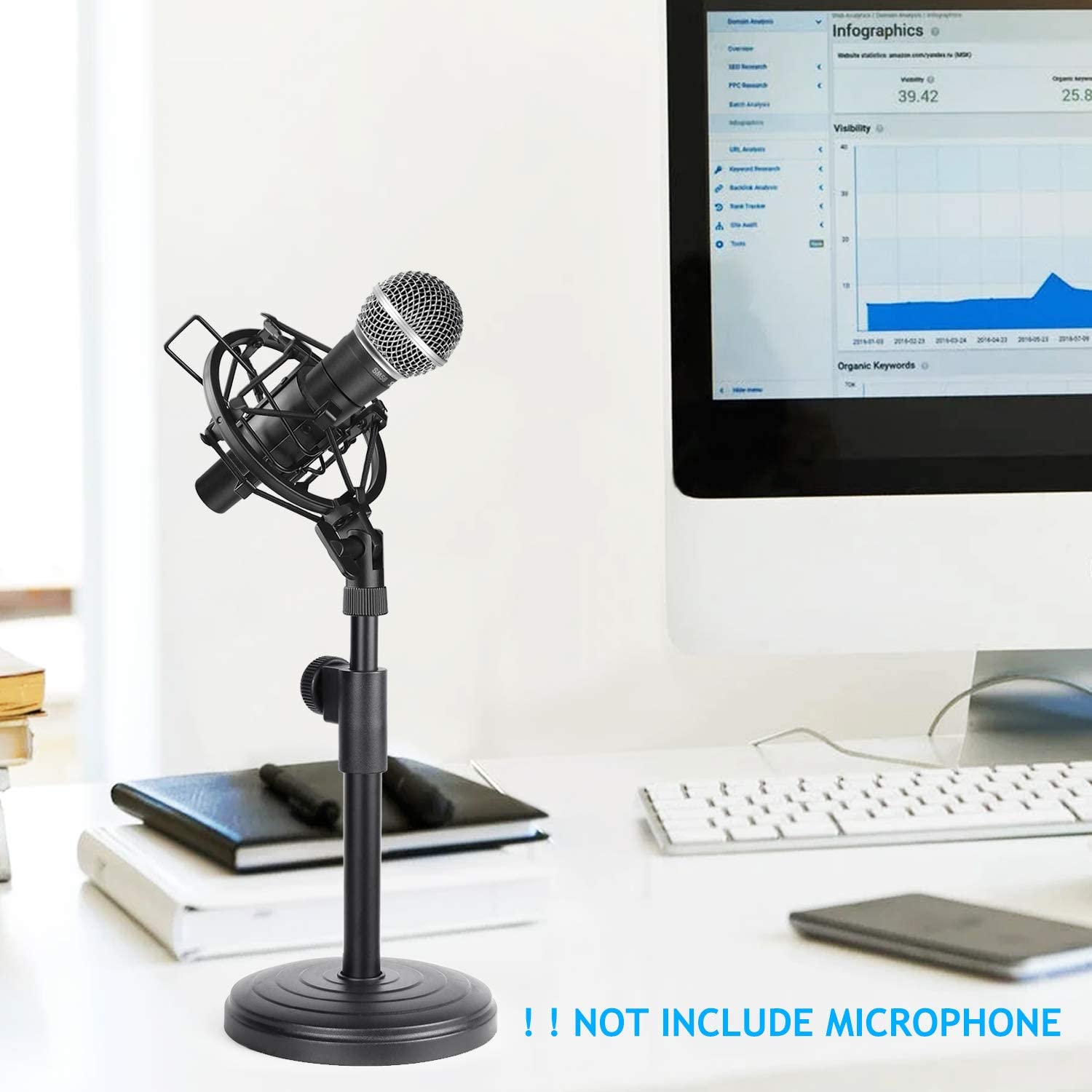Supporto per microfono da tavo - Shure Mic Sm58 recensione e prezzo