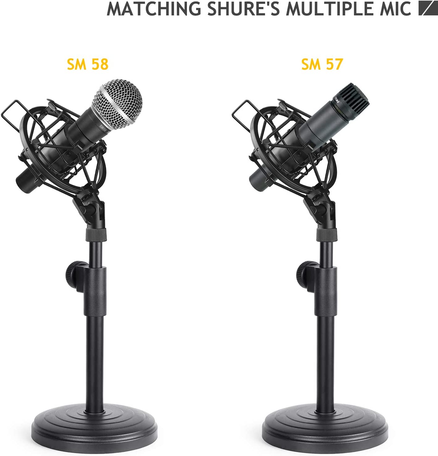 Supporto per microfono da tavo - Shure Mic Sm58 recensione e prezzo